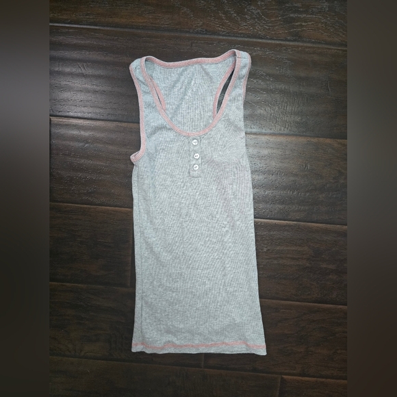 Wishful Park Other - Girls Grey Racerback Tank Top Stretchy Size Small